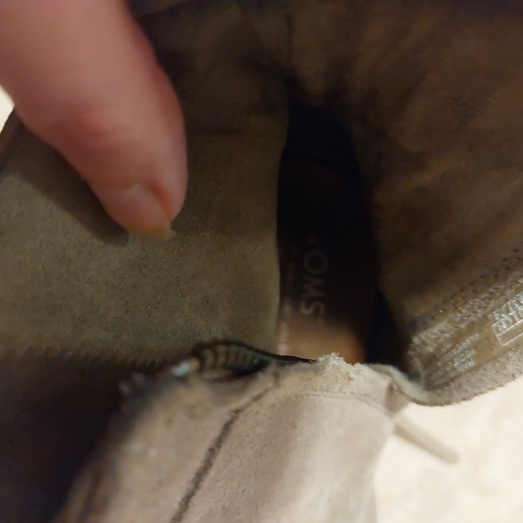 Toms  lunata suede boots size 7 - Picture 7 of 7